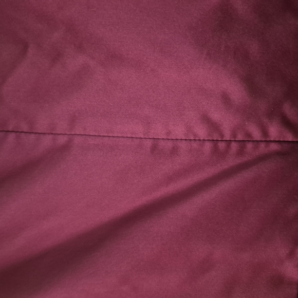 Brian BAILEY Elegant Burgundy Dress 100% SILK - Picture 5 of 9